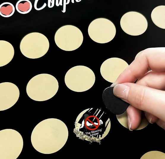 100 Sexy Positions Scratch Off Poster Date Night