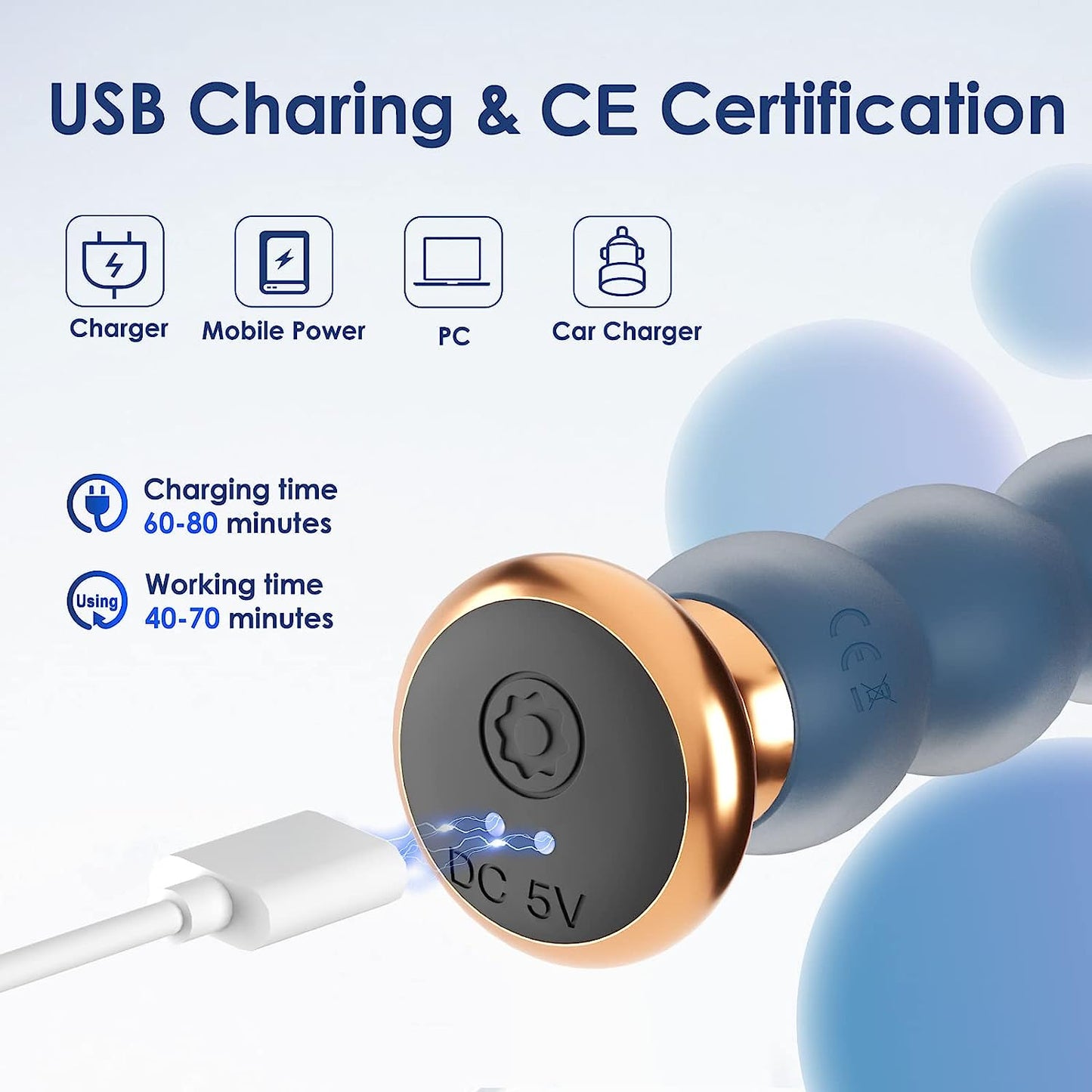 Prostate Massager With Remote Control