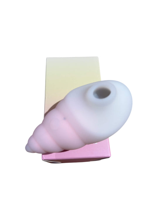 Conch shaped clitoral sucking vibrator. Best luxury female sex toys Australia, Discreet Packaging- BehindClosedDoors. 