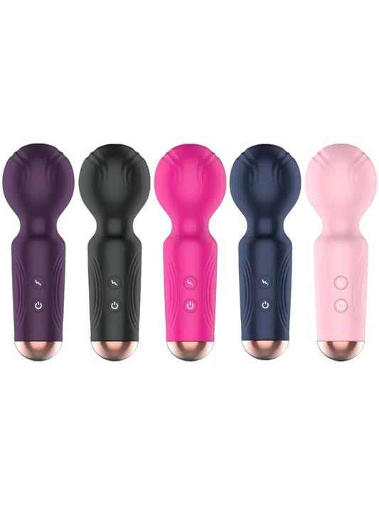 Multi colour option mini wand vibrator