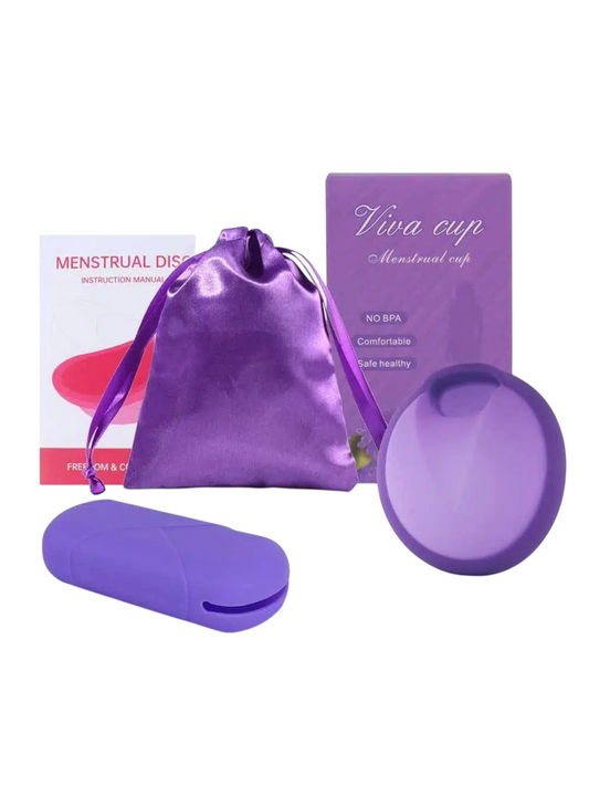 Medical grade silicone menstrual cup