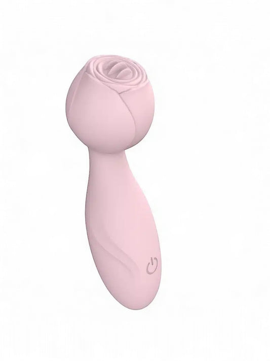 Luxury Rose Head Wand Vibrator