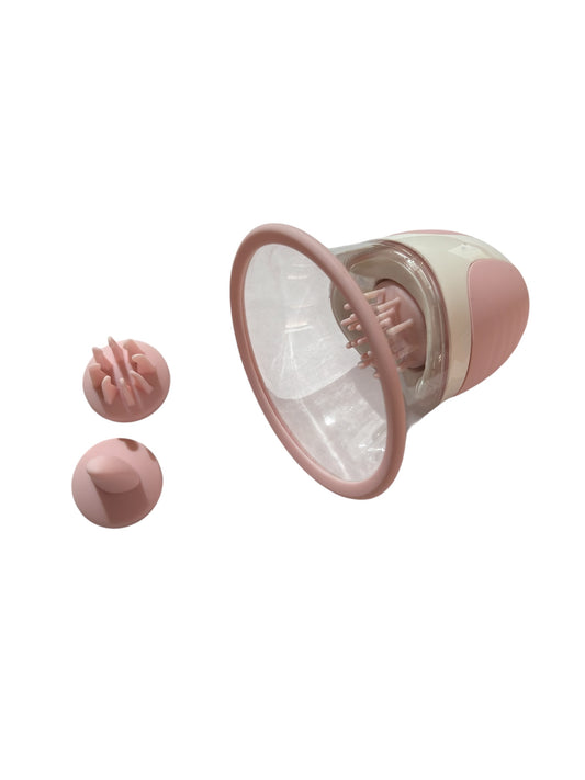 Pink silicone nipple massager, soft, smooth, relaxing, Australia's own, discreet packaging from BehindClosedDoors