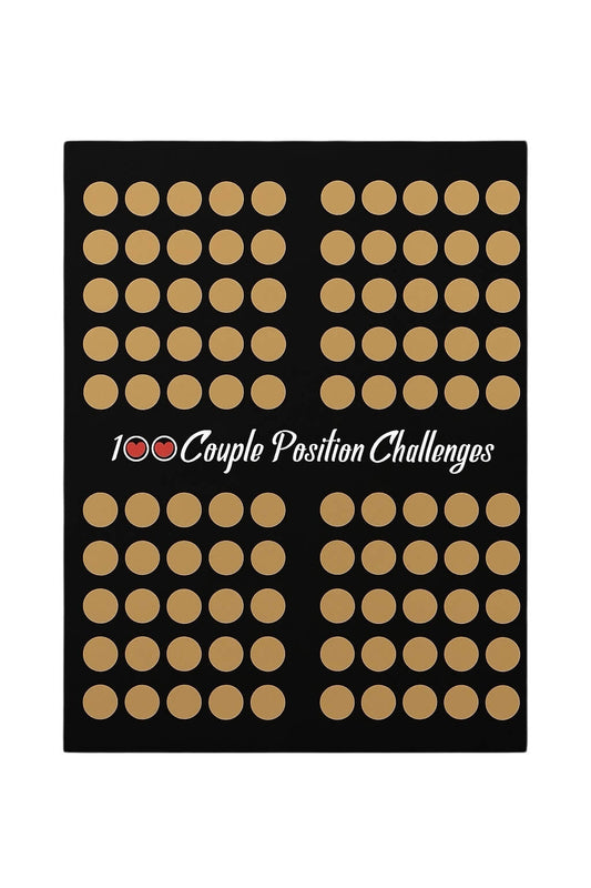 Unlock the Ultimate luxury 100 Couples Position Challenges, Scratch the dots away and get freaky with your partner. Only in Australia at BehindClosedoors 