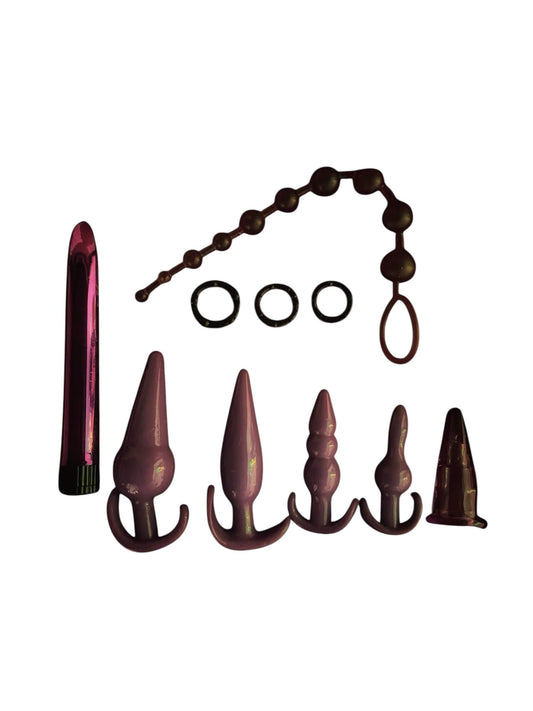 Set of oft Silicone Anal Sex toy. Discreet shipping in. Australia at BehindClosedDoors. 