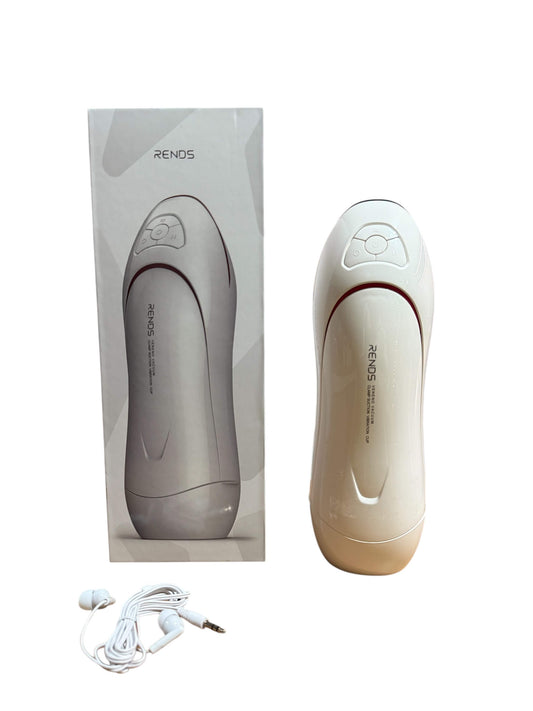 Luxury Male Masturbator cup with headphones. Discreet shipping Australia- BehindClosedDoors 