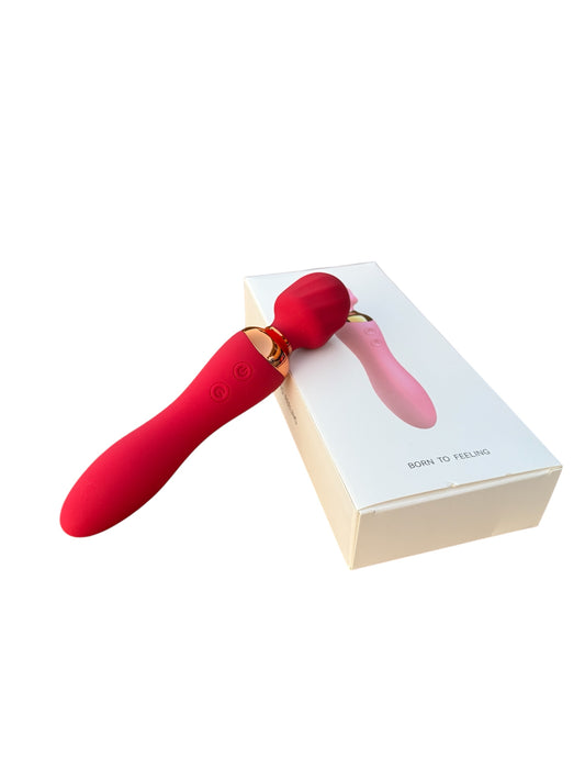 Luxury female double ended vibrator. Female ex toys Australia, discreet packaging- BehindClosedDoors 