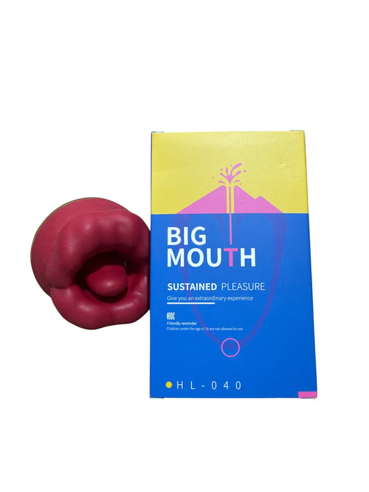 Big mouth red tongue licking vibrator for pleasure. Female sex toys Australia, Discreet packaging- BehindClosedDoors. 